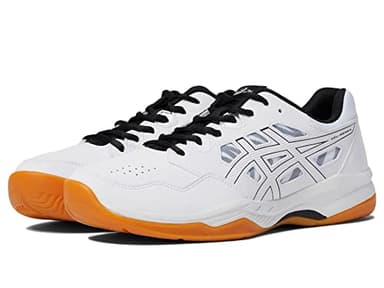 ASICS Men's Gel-RENMA Indoor Shoe, 13, White/Black