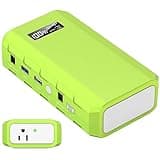 powkey Portable Power Station with AC Outlet, 65W/110V External Battery Pack 24000mAh/88.8Wh Power Pack, Portable Power Source Supply Backup for Outdoor Tent Camping Home Office