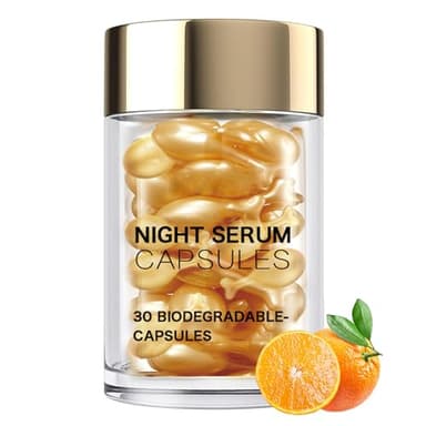 ARCHIDATE Vitamin C for Serum Face, Anti Aging Vitamin C Serum Capsules, Reduces Wrinkles & Fine Lines, Firming and Lifting Skin, Dark Spots Remover, Nourishing & Moisturizing Skin, 30 Capsules
