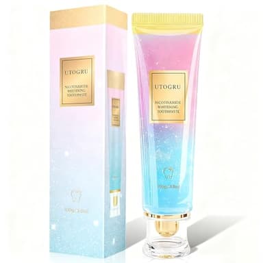 Niacinamide Whitening Toothpaste, Utogru Teeth Radiant Whitening Toothpaste - Enamel Care, Repair and Protect Teeth, Fresh Breath (1)