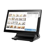 ASSUR POS System, Cash Register, POS Terminal with Touch Screen 15.6”, J6412 4-Core CPU, 4GB RAM, 128G SSD, Windows 10 Pro O/S, WiFi Module for Retail, Restaurant, Store, Club (Single Screen)