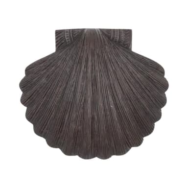 Sea Shell Door Knocker in Aged Bronze