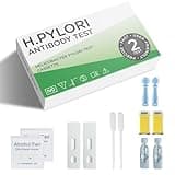 Helicobacter Pylori Test Kit at Home (2 Tests) - H Pylori Test Kit, H.Pylori (Antigen) 10-15 Minutes of Quick Home Testing, The Result is Highly Accurate, Easy to Read and Use