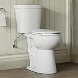 HOROW 19 Inch Tall Toilets, Extra High Toilets with Comfortable Chair Height Seat, 1.1/1.6 GPF Dual Flush Two-Piece Toilet, 12" Rough In Round Bowl for Seniors, Pregnant, Disabled & Tall Person, White