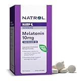 Natrol Melatonin 10mg Tablets, Advanced Sleep Dietary Supplement for Restful Sleep, 100 Melatonin Time Release Tablets, 100 Servings