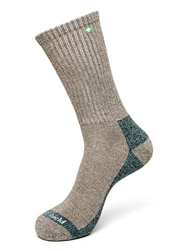 Insect Shield Lightweight Hiking Socks With Permethrin Bug Repellant - Protective Clothing for Men & Women, Khaki, Medium