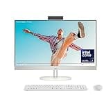 HP 27 inch All-in-One Desktop PC, FHD Display, Intel Core Ultra 7 155U, 16 GB RAM, 512 GB SSD, Intel Graphics, Windows 11 Home, 27-cr1080 (2024)