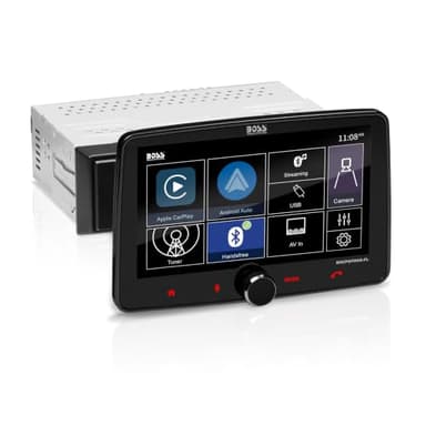 BOSS Audio Systems BVCP9700A-FL CarPlay Android Stereo, 7 Inch Touchscreen