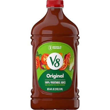 V8 Original 100% Vegetable Juice, 64 fl oz Bottle