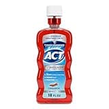 ACT Anticavity Zero Alcohol Fluoride Mouthwash 18 fl. oz., With Accurate Dosing Cup, Cinnamon (Pack of 1)