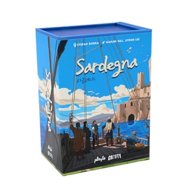 Sardegna Gateway Area Control Board Game by Stefan Dorra | 30 Minute | 2-4 Players