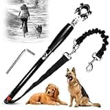 Bike PUPS - Bicycle Dog Leash, Hands Free for Pet Dogs, Safe Dog Bike Leash for Outdoor Exercise, Dog Walking Essentials, Easy to be Installed and Removed, Nylon and High Carbon Steel