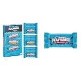 Bundle of Feastables Beast Games Chocolate Bar Box, Milk Chocolate, Crunch, and Peanut Butter 1.24 oz (12 count, 35g Each) + Feastables Milk Chocolate Chocolate Bar 1.24 oz (24 count, 35g Each)