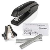 Swingline Stapler Value Pack, 20 Sheet Capacity, Jam Free, includes Stapler, 1250 Staples and Staple Remover, Black (54567)
