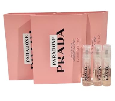 Prada PARADOXE Sample Perfume WOMEN Spray Vial 1.2 ml / 0.04 oz - Set of 3