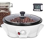 JIAWANSHUN Coffee Roaster Upgraded Electric Coffee Bean Roaster 1.1lb Coffee Roaster for Home Use,0-240℃ Temperature Adjust&Timer 110-120V