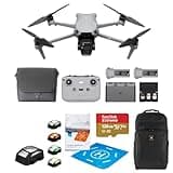 Air 3S Drone Fly More Combo with RC-N3 Remote Controller, Bundle with 128GB Memory Card, Strobe Light, Landing Pad Pro and Backpack