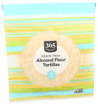 365 By Whole Foods Market, Almond Flour Tortillas, 7 Ounce