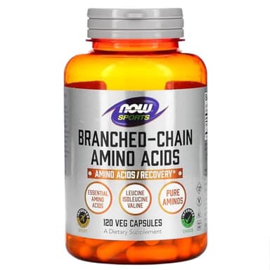 NOW Foods Branch-Chain Amino (BCAA) 800mg, 120 Capsules