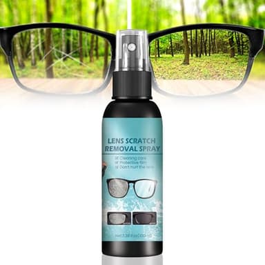 Nitvei Eyeglass Scratch Remover, 2026 New Lens Scratch Remover for Eye Glasses, Scratch Remover for Eyeglasses Lenses, Sunglass Scratch Repair Cleaning Spray (1)