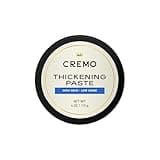 Cremo Mens Hair Paste - Premium Barber Grade Thickening Paste with High Hold and Low Shine, 4 Oz