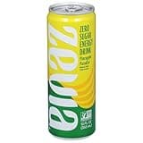 Zevia Zero Calorie Energy Drink, Pineapple Paradise, 12 Ounce Can