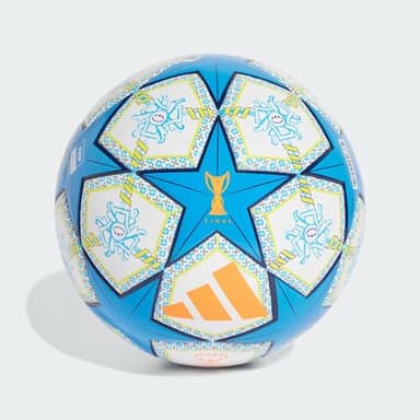 adidas UWCL League 24/25 Knockout Stage Ball Uni Adult White/Orange/NGTSKY/PANTON 37 EU