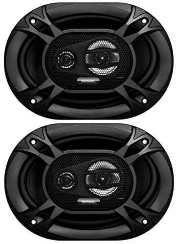 Sound Storm Laboratories EX369 6 x 9 Inch Car Audio Door Speakers - 300 Watts (per Pair), Coaxial, 3 Way, Full Range, 4 Ohms, Bocinas para Carro