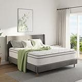 Novilla Full Size Mattress in a Box, 12 inch Hybrid Mattress Full Size with Independent Spring & Comfortable Foam, for Back Pain Relief & Support, Motion Isolation, Certipur-Us Certified