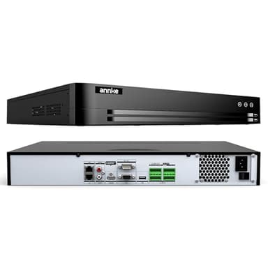 ANNKE 32CH 12MP Network Video Recorder, H.265+ 32 Channel NVR with AI Motion Detection, Work with ANNKE 12MP/8MP/5MP/4MP PoE IP Cameras for Home & Business Surveillance, No PoE Port, NO HDD
