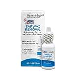 WaxBgone Ear Wax Removal Drops - Dissolves Ear Wax with Gentle Foaming Action - Safe and Effective Wax Softening Ear Drops - Aids Irrigation of Clogged Ears for Adults and Kids - 0.5 Fl. Oz.Bottle