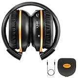 SIMOLIO Infrared Headphones for uConnect & Honda Odyssey & Chrysler Pacifica & GMC Yukon & Chevy Suburban & Cadillac Escalade & Dodge Grand Caravan, Car Headphone for DVD Player Wireless with Case