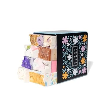 FinchBerry 8 Bar Soap Set - Natural Shea & Coconut Oil, Rich Scents & Lush Lather, Ideal Gift Box for Everyday Comfort and Self-Care - 8 Vegan Handmade Bars, (1.5 - 2.5 oz) Each