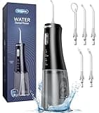Onlyone Water Dental Flosser Pick for Teeth, 300ML Portable Oral Irrigator, Rechargeable Travel Irrigation Cleaner, Professional Electric Flossing Machine Power Flossers & Irrigator Accessories