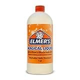 Elmer's Magical Liquid Slime Activator Solution, Updated Formula for Double Slime Output, Safe and Washable, 1 Quart