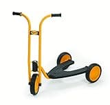 Children’s Factory MyRider 3 Wheel V Scooter for Kids, Girls & Boys Micro Scooter, Homeschool/Daycare/Preschool Outdoor Play Equipment, Yellow/Blk