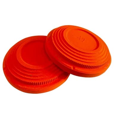 Biodegradable Clay Pigeons (108-Pack) Trap and Skeet Clay Targets,108mm High-Visibility Orange Targets for Skeet & Trap Shooting, Eco-Friendly Shattering Disc
