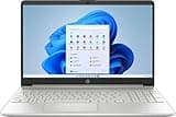 HP - 15.6" Touch-Screen Laptop-HD (1366 x 768)-Intel 12th Generation Core i3 1215U- 8GB Memory - 256GB SSD - Natural Silver-HDMI, Wi-Fi (15-DY5033DX), 4.1 gigahertz- DealExpress Accessories