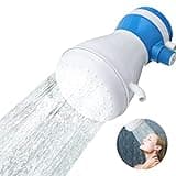 Instant Water Heater 5400W 110V Electric Shower Heater Instant Hot Faucet Bathroom Water Heating Instantaneous Water Heater (Blue)