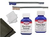 Gun Bluing Kit Including Perma Blue, Rust and Blue Remover, Pads, Brushes and Cleaning Patches