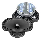 ORION Cobalt CM6952 High Efficiency 6x9 Mid-Range Bullet Loudspeakers, 1200W Max Power, 300W RMS, 2 Ohm, 1.5" Voice Coil - Pro Car Audio Stereo, Midrange Speakers (Pair)