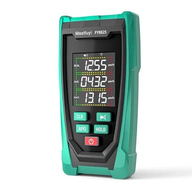 Geiger Counter Nuclear Radiation Detector,Nuclear Radiation Detector for Beta Gamma X-ray,Rechargeable Portable Handheld LCD Display Radiation Monitor,Radioactive Device for Home,Lab & Emergency Use
