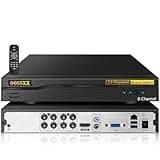 DVR 8-Channel Hybrid Capability 5-in-1 Digital Video Recorder 5.0MP HD Security DVR Recorder AHD/Analog/TVI/CVBS/IP Security Camera, Max to 6TB (NO HDD)