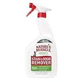 Nature’s Miracle Cat Stain and Odor Remover With New Odor Control Formula 32 Ounce Spray
