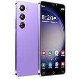 TalkCeLL Cheap Mobile Phones, 5.0 Inch, Android 9.0, Dual SIM Dual Camera, Quad Core, 16GB ROM【Expandable up to 128GB】, Support WiFi/Bluetooth/FM, Face Unlocked Phones (Purple)