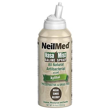 NeilMed Nasamist Saline Spray with Xylitol, 4.5 Ounce (Pack of 1)