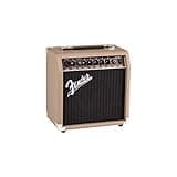 Fender 2313700000 Acoustasonic 15 – 15 Watt Acoustic Guitar Amplifier, Tan