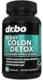 Colon Cleanser Detox for Weight Flush - 15 Day Intestinal Cleanse Pills & Probiotic - Fast Natural Laxative for Constipation Relief - Bowel Movement Supplements for Stomach Bloating, Gut Loss Support
