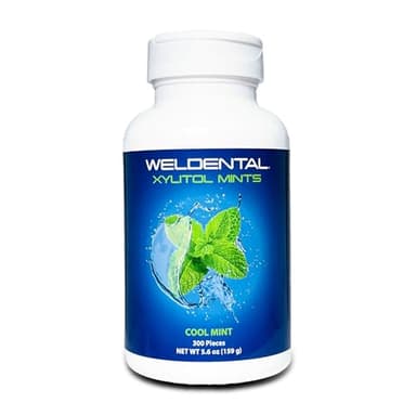 Xylitol Mints 300 Tablets (Peppermint)