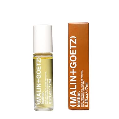 MALIN+GOETZ Perfume Oil Leather | Concentrated Fragrance in Signature Scents | Travel-Friendly Rollerball | Vegan & Cruelty-Free | 0.2 fl oz